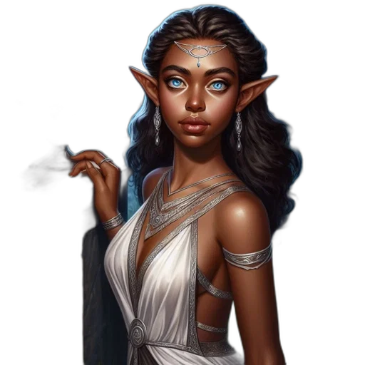 staff, dragon, face, dress transparent PNG cut-out