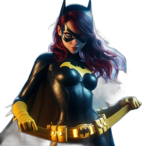 comic book art, concept art, fantasy art, 3d render transparent PNG cut-out