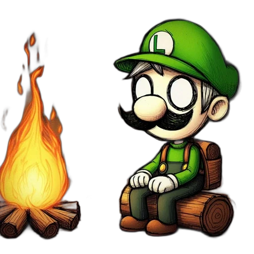 concept art, pixel art, 3d render, fantasy art transparent PNG cut-out
