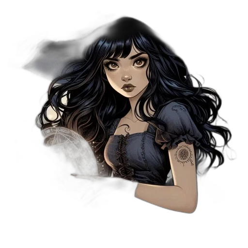 fantasy art, comic book art, concept art, pixel art transparent PNG cut-out