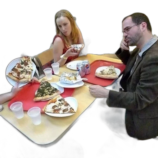 food, group, people, eating transparent PNG cut-out