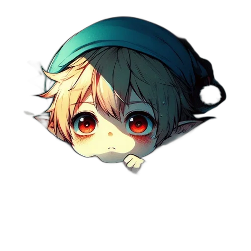 mask, hat, staff, creature transparent PNG cut-out