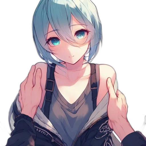 face, robot, dress, jacket transparent PNG cut-out