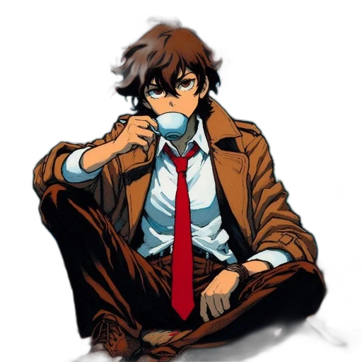 anime, comic book art, pixel art, cartoon transparent PNG cut-out