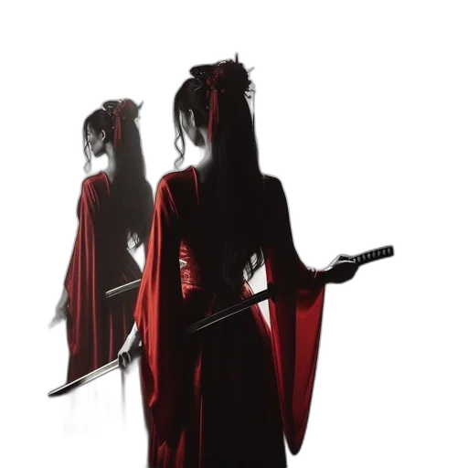 sword, staff, dress, weapon transparent PNG cut-out