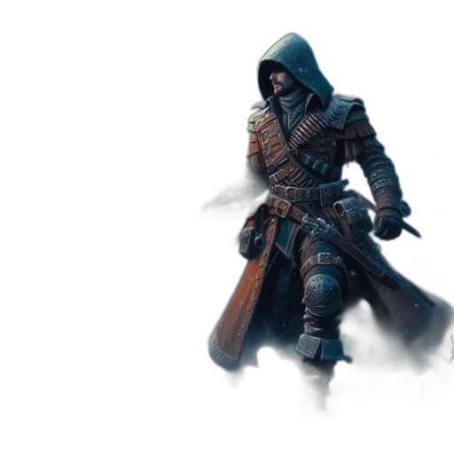 sword, weapon, jacket, concept art transparent PNG cut-out