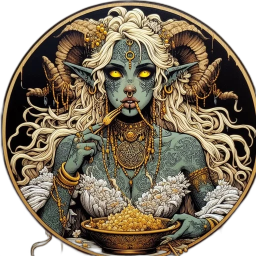 jewelry, mask, face, fantasy art transparent PNG cut-out