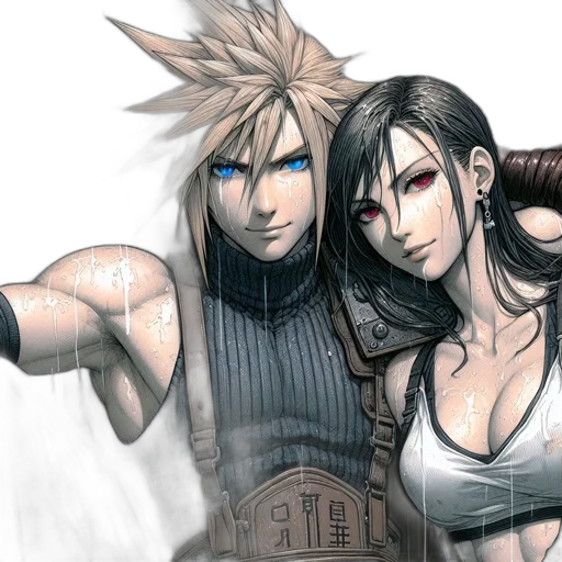 comic book art, concept art, fantasy art, anime transparent PNG cut-out