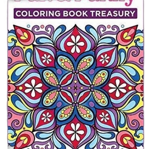 colorful, vibrant, cover, coloring transparent PNG cut-out