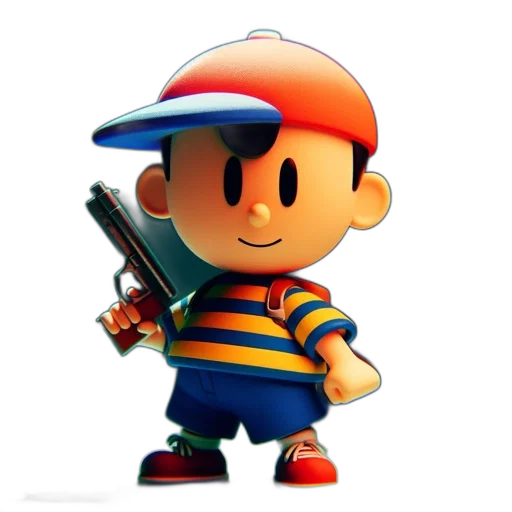 weapon, staff, hat, pixel art transparent PNG cut-out