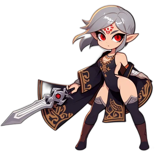 sword, weapon, staff, pixel art transparent PNG cut-out