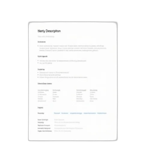 staff, job, description, template transparent PNG cut-out