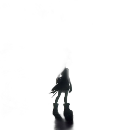 robot, sword, creature, staff transparent PNG cut-out