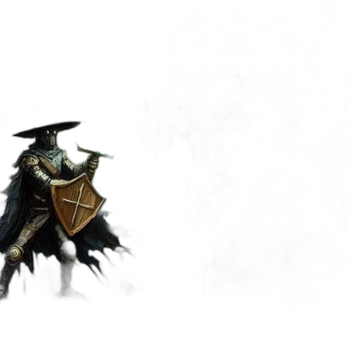dragon, mask, sword, weapon transparent PNG cut-out