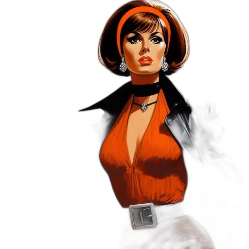 dress, comic book art, concept art, photorealistic transparent PNG cut-out