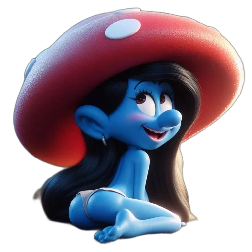 hat, crown, face, staff transparent PNG cut-out