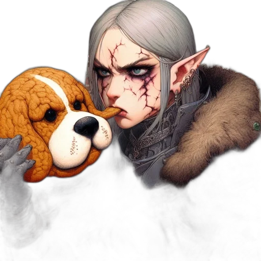 mask, creature, animal, staff transparent PNG cut-out