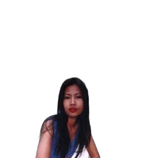 dress, face, hair, creature transparent PNG cut-out