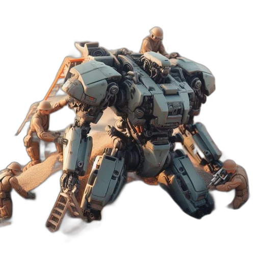 robot, weapon, creature, animal transparent PNG cut-out