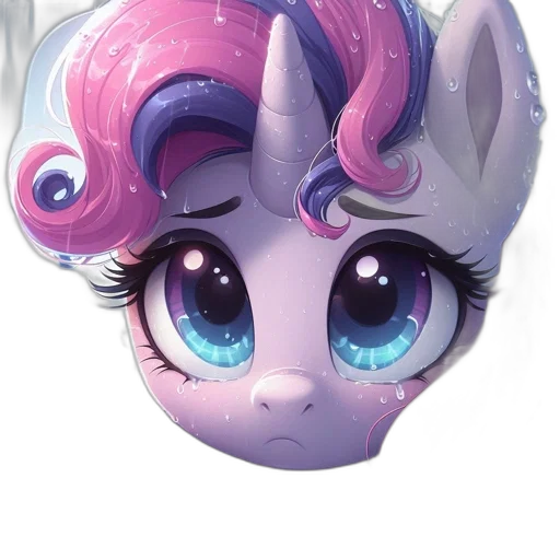 face, crown, staff, creature transparent PNG cut-out