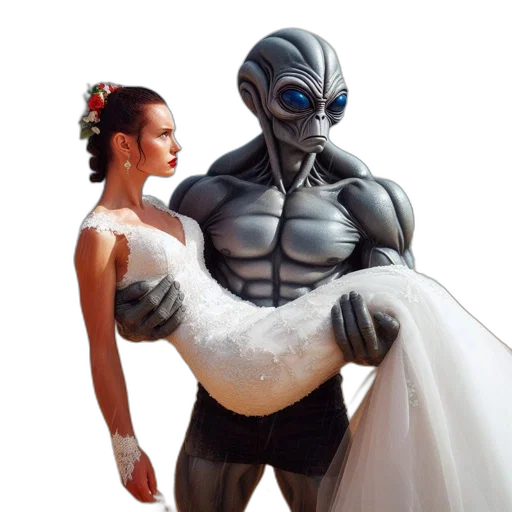 robot, dress, creature, concept art transparent PNG cut-out