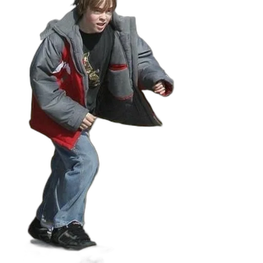 jacket, creature, staff, 3d render transparent PNG cut-out