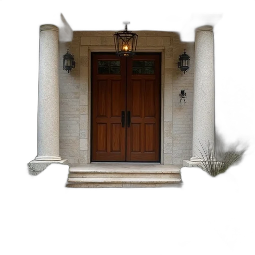 building, furniture, staff, umbrella transparent PNG cut-out