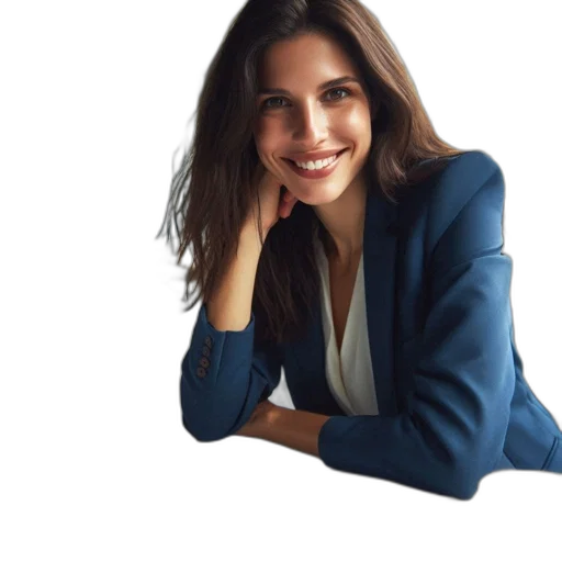 jacket, staff, face, photorealistic transparent PNG cut-out