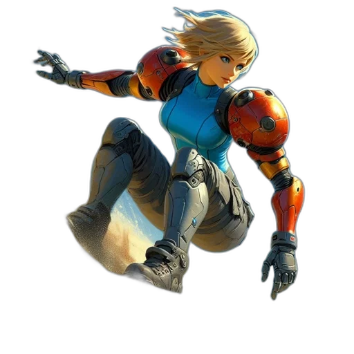 robot, weapon, dragon, jacket transparent PNG cut-out