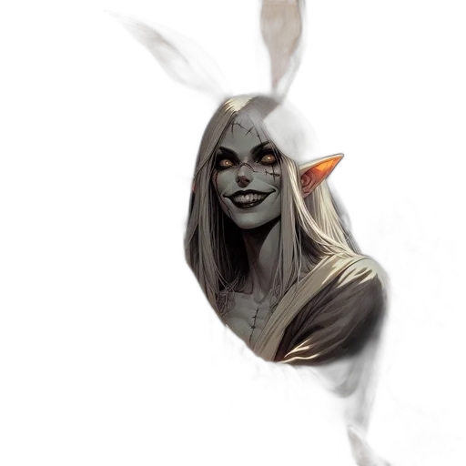 mask, creature, face, concept art transparent PNG cut-out