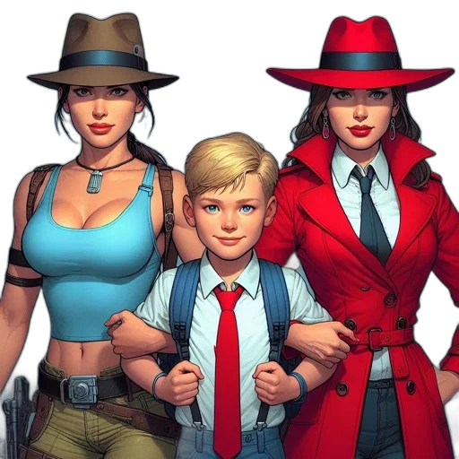 hat, comic book art, concept art, pixel art transparent PNG cut-out