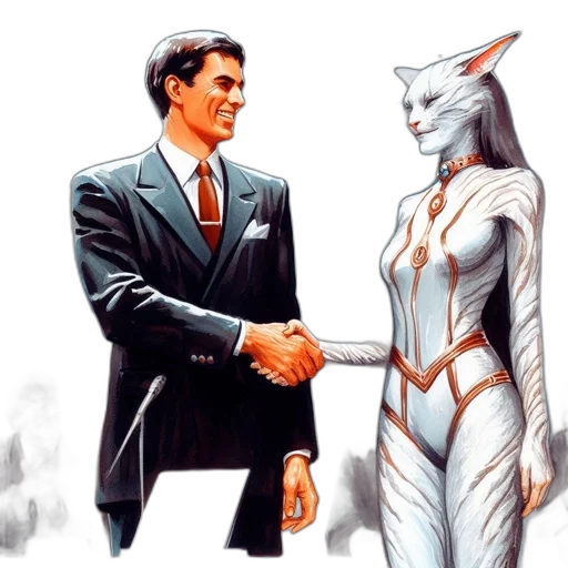 comic book art, concept art, fantasy art, outer space transparent PNG cut-out