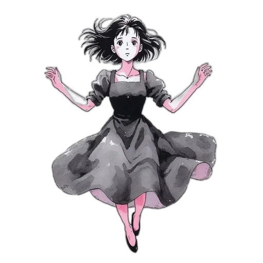 dress, robot, creature, concept art transparent PNG cut-out