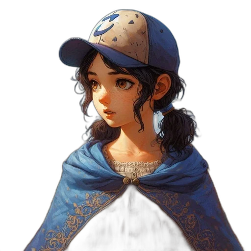 hat, dress, crown, face transparent PNG cut-out