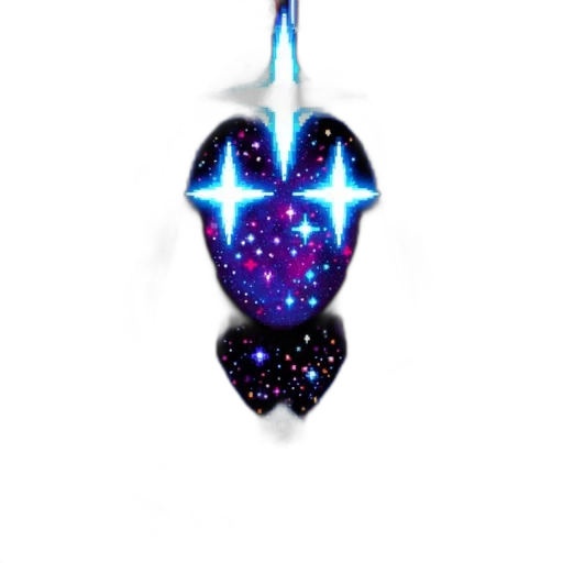 jewelry, staff, mask, outer space transparent PNG cut-out
