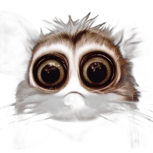 animal, creature, face, mask transparent PNG cut-out
