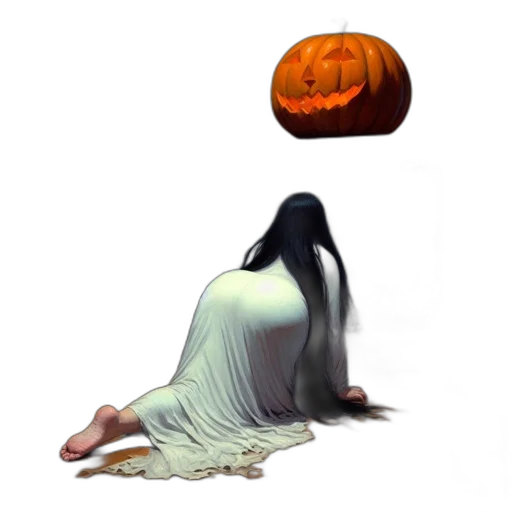 dress, creature, mask, concept art transparent PNG cut-out