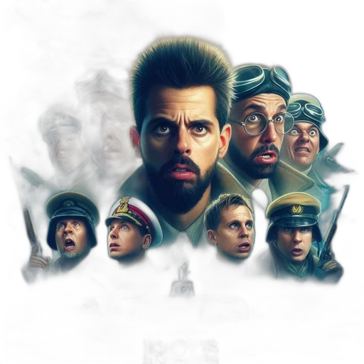 staff, face, concept art, comic book art transparent PNG cut-out