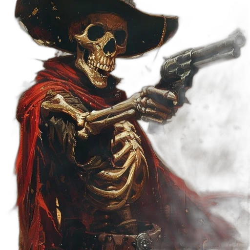 weapon, staff, face, hat transparent PNG cut-out