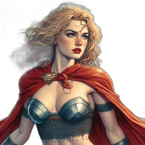 comic book art, fantasy art, concept art, photorealistic transparent PNG cut-out