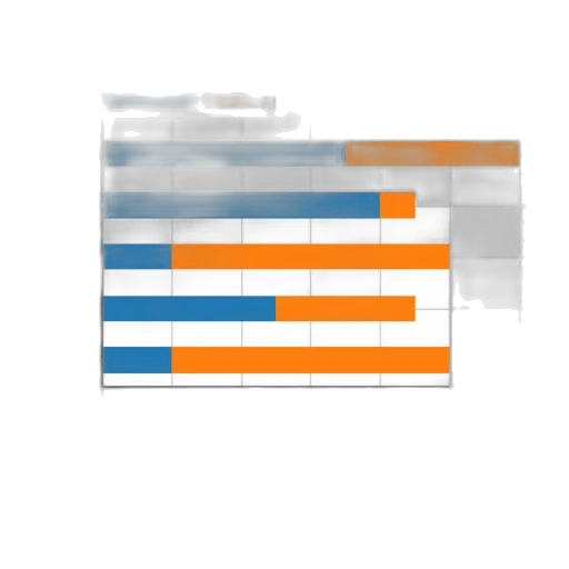 staff, colorful, blue, monochrome transparent PNG cut-out