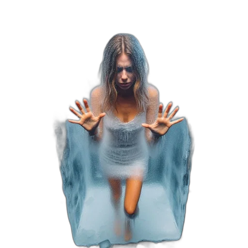 dress, creature, mask, jacket transparent PNG cut-out