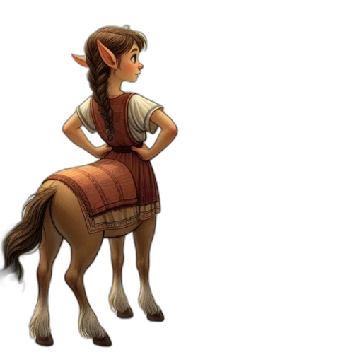 dress, animal, concept art, fantasy art transparent PNG cut-out