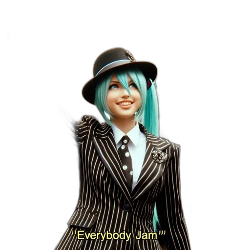 jacket, hat, robot, staff transparent PNG cut-out