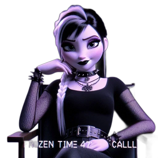 staff, 3d render, concept art, vaporwave transparent PNG cut-out