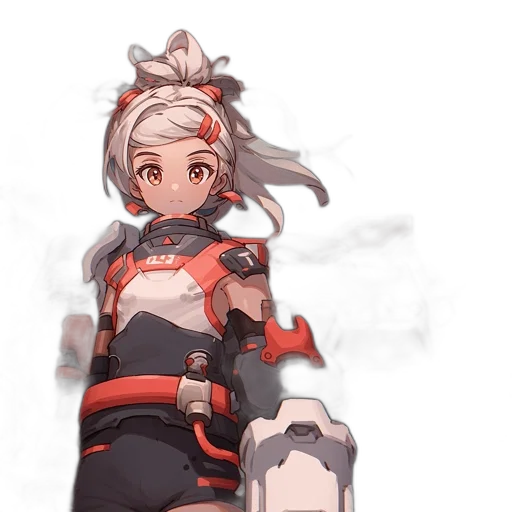 weapon, staff, sword, robot transparent PNG cut-out