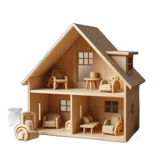 furniture, building, 3d render, concept art transparent PNG cut-out