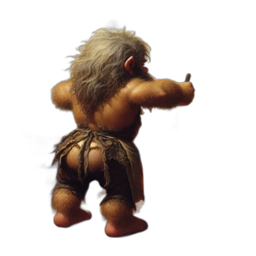 creature, animal, hair, weapon transparent PNG cut-out