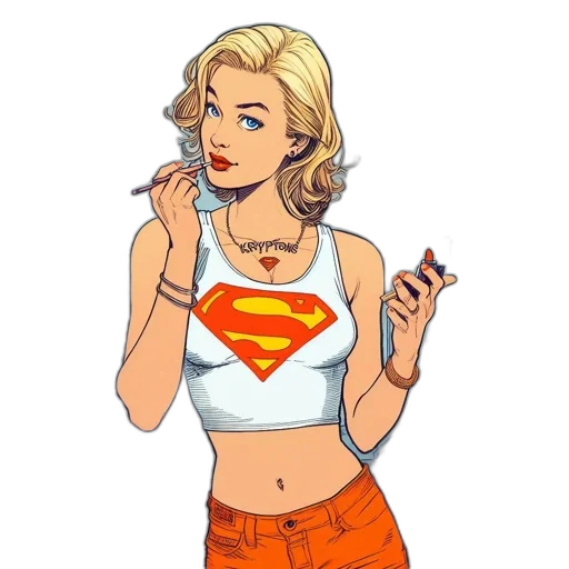 comic book art, cartoon, concept art, pixel art transparent PNG cut-out