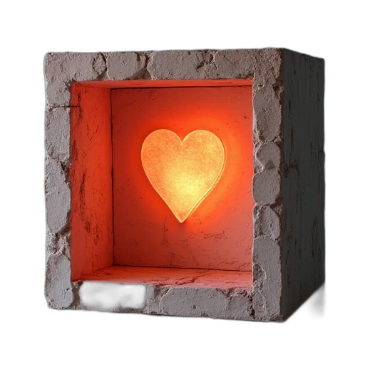 jewelry, furniture, 3d render, red transparent PNG cut-out